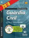 GUARDIA CIVIL. ESCALA DE CABOS Y GUARDIAS. TEMARIO VOLUMEN 1. EDICIÓN 2017