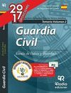 GUARDIA CIVIL. ESCALA DE CABOS Y GUARDIAS. TEMARIO VOLUMEN 2. EDICIÓN 2017