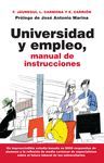 UNIVERSIDAD Y EMPLEO, MANUAL DE INSTRUCCIONES