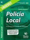 POLICIA LOCAL. CORPORACIONES LOCALES DE ANDALUCIA. TEMARIO. VOLUMEN 1