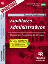 AUXILIARES ADMINISTRATIVOS DE LA DIPUTACIÓN PROVINCIAL DE CÓRDOBA. TEMARIO Y TES