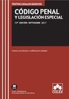 CÓDIGO PENAL Y LEGISLACIÓN ESPECIAL