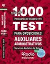 1000 PREGUNTAS TEST AUXILIARES ADMINSTRATIVOS SAS