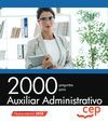 2000 PREGUNTAS PARA AUXILIAR ADMINISTRATIVO