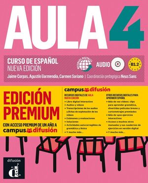 AULA 4 CURSO ESPAÑOL LIBRO ALUMNO EDICION PREMIUM