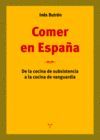 COMER EN ESPAÑA