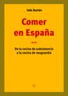 COMER EN ESPAÑA