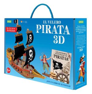 EL VELERO PIRATA 3D. 3D CARTON. CON MAQUETA. EDIC. ILUSTRADO (ESPAÑOL)