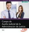 CUERPO DE AUXILIO JUDICIAL ADMINISTRACION JUSTICIA TEST