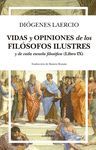 VIDAS Y OPINIONES DE LOS FILÓSOFOS ILUSTRES Y DE CADA ESCUELA  FILOSÓFICA (LIBRO