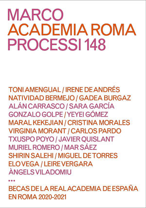 PROCESSI 148. BECAS DE LA ACADEMIA DE ESPAÑA EN ROMA.