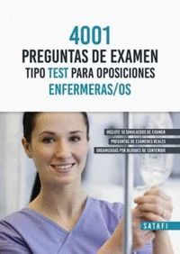 ENFERMERAS/OS 4001 PREGUNTAS DE EXAMEN TIPO TEST PARA OPOSICIONES
