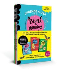 PACK ESCUELA DE MONSTRUOS (LA MASCOTA MÁS GRANDOTA, UNA LIADA DE MERMELADA, LAS