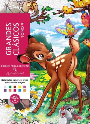 DIBUJOS PARA COLOREAR, ¡QUE MISTERIO! GRANDES CLASICOS, TOMO 9