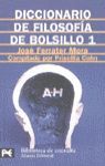 DICCIONARIO DE FILOSOFÍA DE BOLSILLO 1