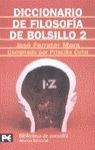 DICCIONARIO DE FILOSOFÍA DE BOLSILLO, 2