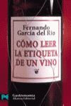 CÓMO LEER ETIQUETA VINO