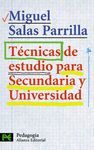 TECNICAS ESTUDIO SECUNDARIA Y UNIVERSIDAD CS