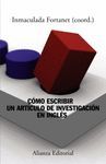 CÓMO ESCRIBIR UN ARTÍCULO DE INVESTIGACIÓN EN INGLÉS