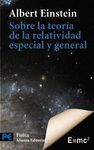 SOBRE LA TEORÍA DE LA RELATIVIDAD ESPECIAL Y GENERAL