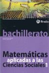 MATEMÁTICAS APLICADAS A LAS CIENCIAS SOCIALES 1 BACHILLERATO