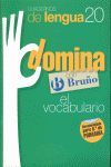 CUADERNO DOMINA LENGUA 20 EP 11 VOCABULARIO 6