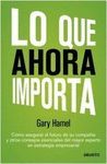 LO QUE AHORA IMPORTA