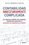 LA CONTABILIDAD Y EL PRINCIPIO DE LA IMPORTANCIA R