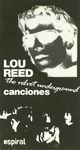 CANCIONES I DE LOU REED