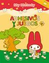 MY MELODY. ADHESIVOS Y JUEGOS