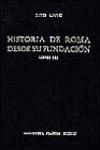 HISTORIA ROMA DESDE SU FUNDACION I-III