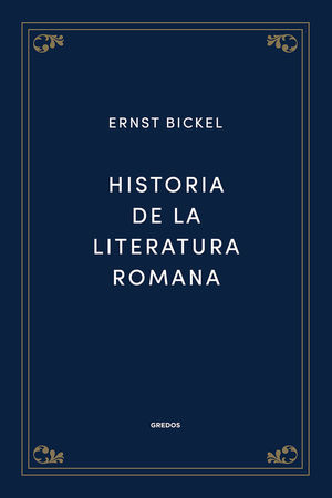 HISTORIA DE LA LITERATURA ROMANA