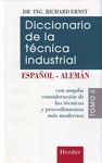 DICC. DE LA TECNICA INDUSTRIAL II (ESP/ALEM)