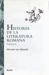 HISTORIA DE LA LITERATURA ROMANA T.II