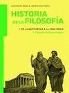 HISTORIA DE LA FILOSOFÍA I 1, DE LA ANTIGÜEDAD A LA EDAD MEDIA 1. FILOSOFÍA ANTIGU