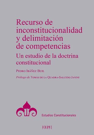 RECURSO DE INCONSTITUCIONALIDAD Y DELIMITACIÓN DE