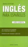 INGLES PARA ESPAÑOLES - CURSO ELEMENTAL