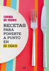 RECETAS PARA PONERTE A PUNTO EN 15 DÍAS