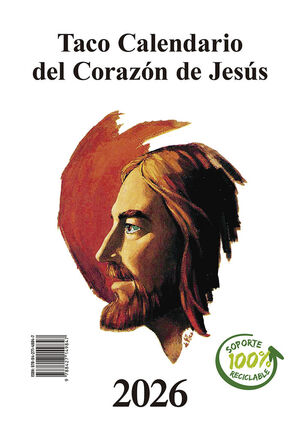 TACO CALENDARIO DEL CORAZÓN DE JESÚS - GRANDE - 2026