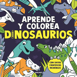 APRENDE Y COLOREA DINOSAURIOS