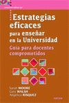 ESTRATEGIAS EFICACES PARA ENSEÑAR EN LA UNIVERSIDAD