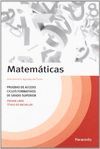 TEMARIO MATEMATICAS PRUEBAS DE ACCESO CICLO FORMATIVO GS