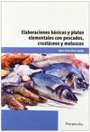 ELABORACIONES BASICAS PLATOS ELEMENTALES PESCADOS CRUSTACEOS