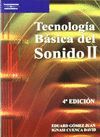 TECNOLOGIA BASICA DEL SONIDO II 4ªED