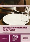 TECNICAS ELEMENTALES DE SERVICIO