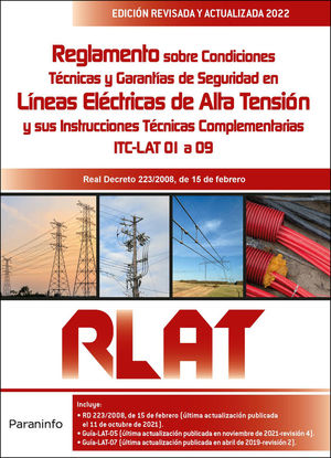 REGLAMENTO DE LÍNEAS ELÉCTRICAS DE ALTA TENSIÓN. RLAT 2.ª EDICIÓN