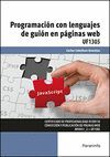 PROGRAMACION CON LENGUAJES DE GUION EN PAGINAS WEB