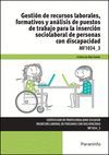 GESTION DE RECURSOS LABORALES, FORMATIVOS Y ANALISIS DE PUESTOS D