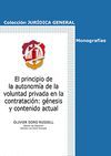 EL PRINCIPIO DE LA AUTONOMÍA DE LA VOLUNTAD PRIVADA EN LA CONTRATACIÓN: GÉNESIS