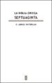 LA BIBLIA GRIEGA - SEPTUAGINTA. II. LIBROS HISTORICOS